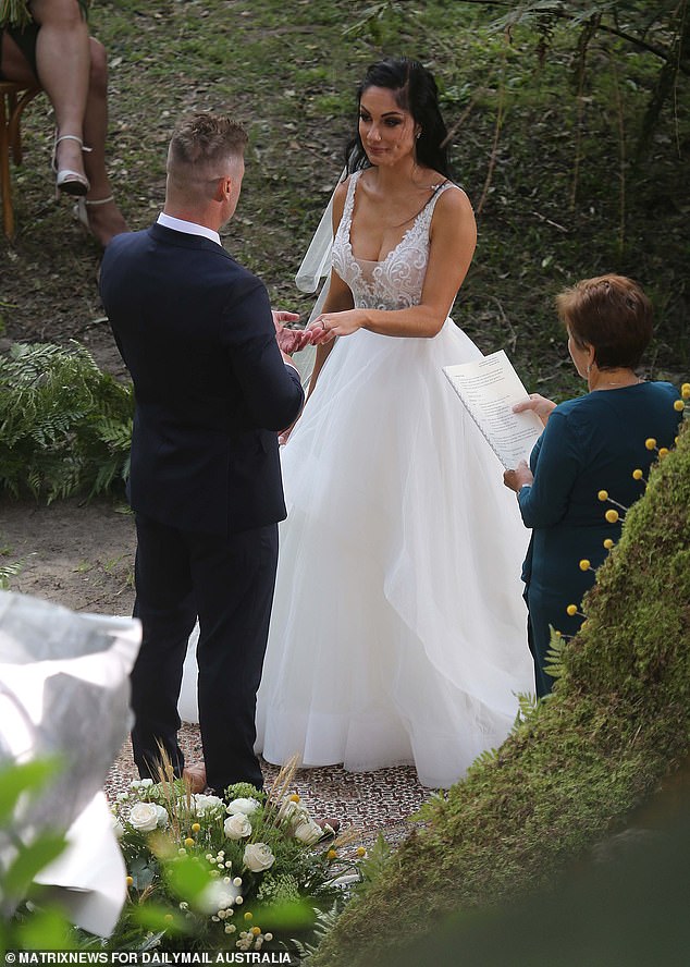 Upcoming star! Daily Mail Australia first revealed on September 11 that Vanessa was going to appear on the show, after she was spotted filming her'wedding' to Chris Nicholls in Sydney